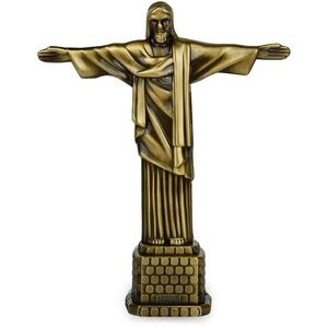 Jesus Statue 7 Inch Jesus Decor Bronze Christ The Redeemer Statue